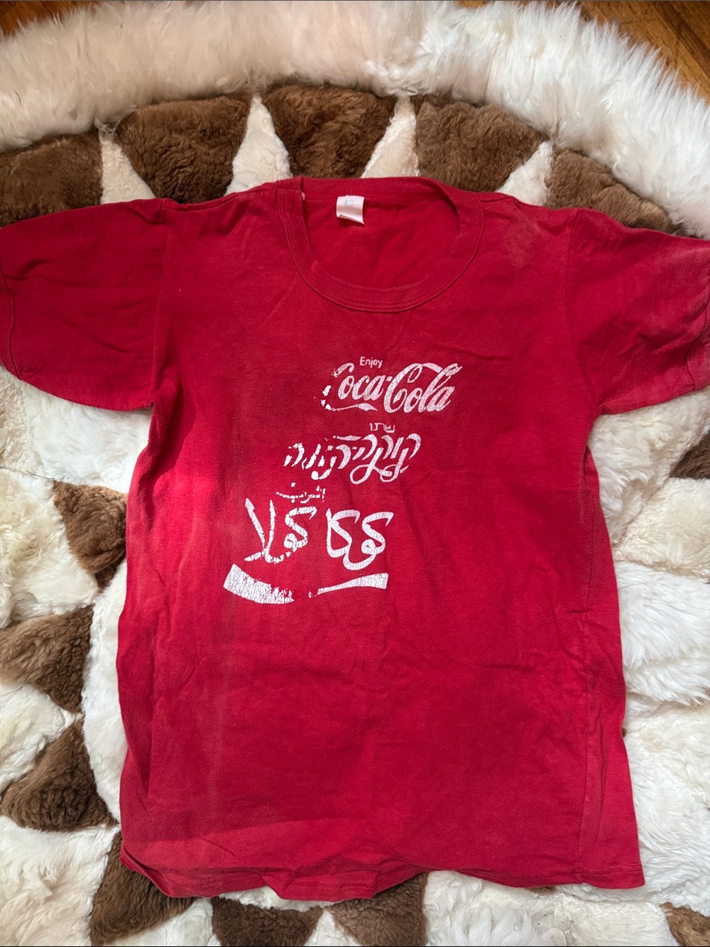 Vintage Coca Cola Red Graphic Tee